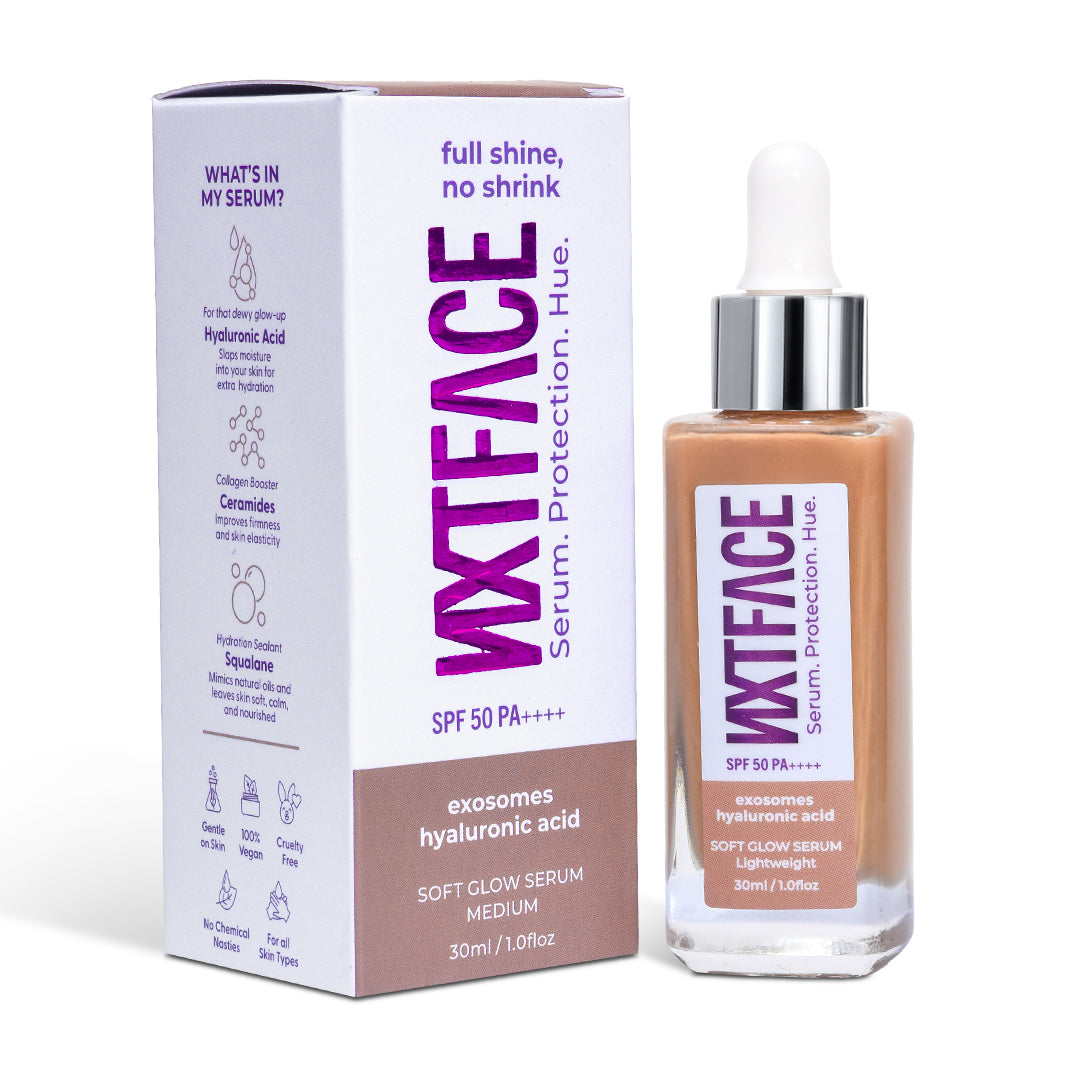 NXTFACE 3-in-1 Tinted Serum | SPF 50 & PA++++ | 30ml – Nxtface