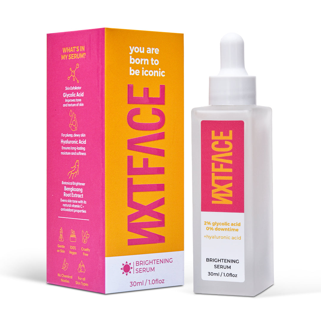 NXTFACE 2% Glycolic Acid - Brightening Serum | 30ml