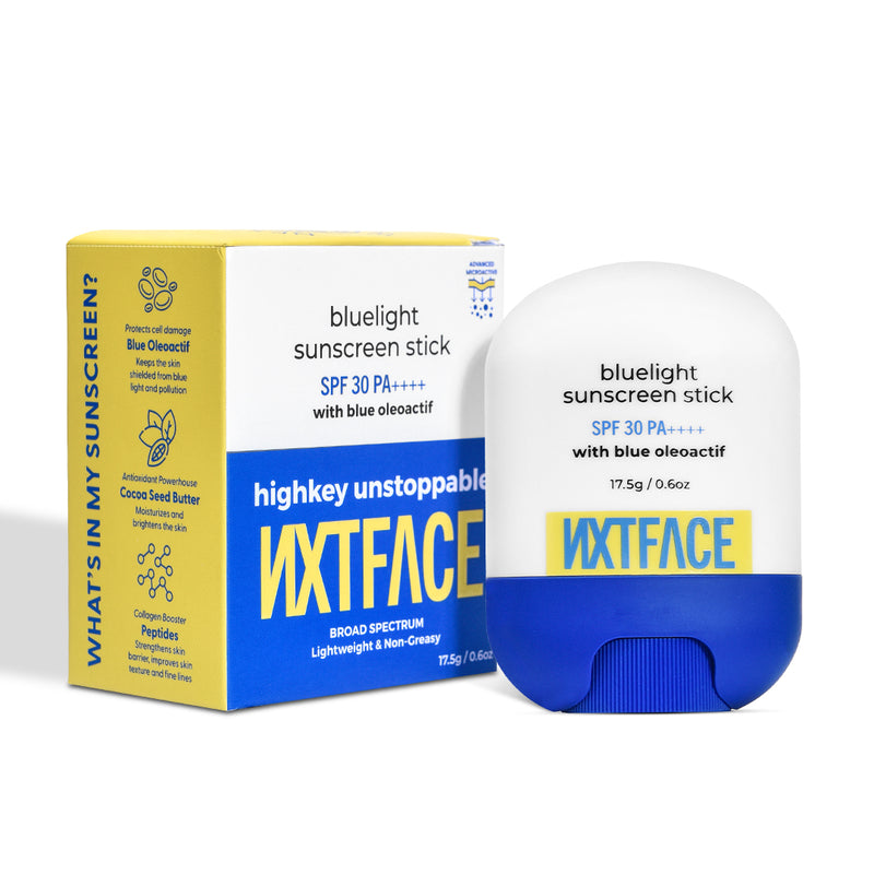 NXTFACE Bluelight Sunscreen Stick - SPF 30 PA++++ | 17.5g