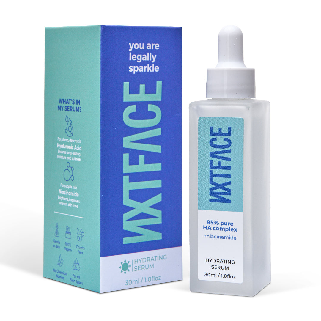 NXTFACE The Hydrating Serum | 1% HA &amp; 2% Niacinamide