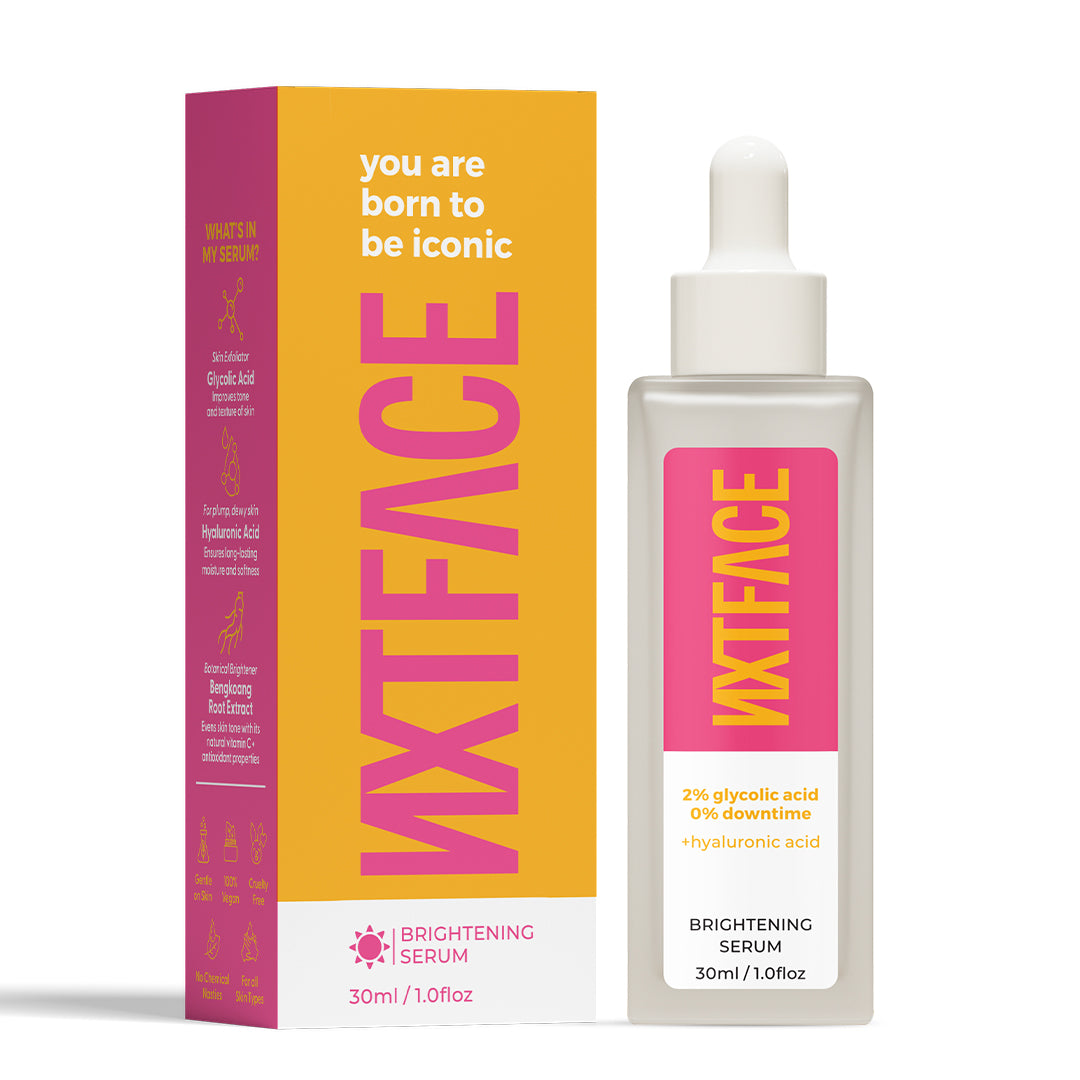 NXTFACE 2% Glycolic Acid - Brightening Serum | 30ml