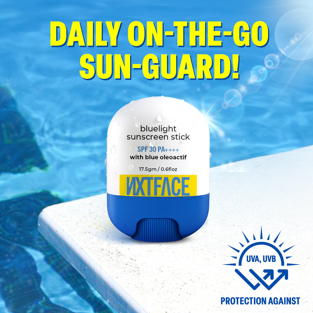NXTFACE Bluelight Sunscreen Stick - SPF 30 PA++++ | 17.5g