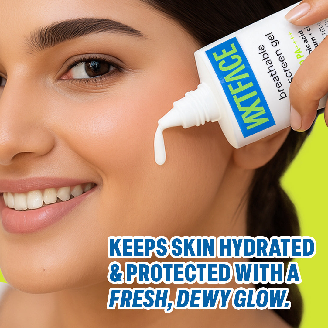 NXTFACE Breathable Sunscreen Gel - SPF 50 PA++++ | 50ml