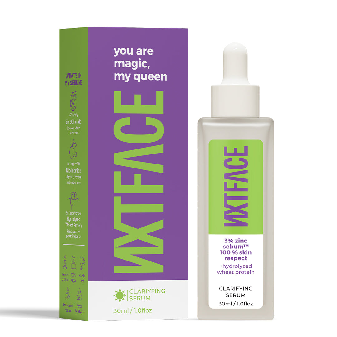 NXTFACE 3% Zinc Sebum - Clarifying Serum | 30ml
