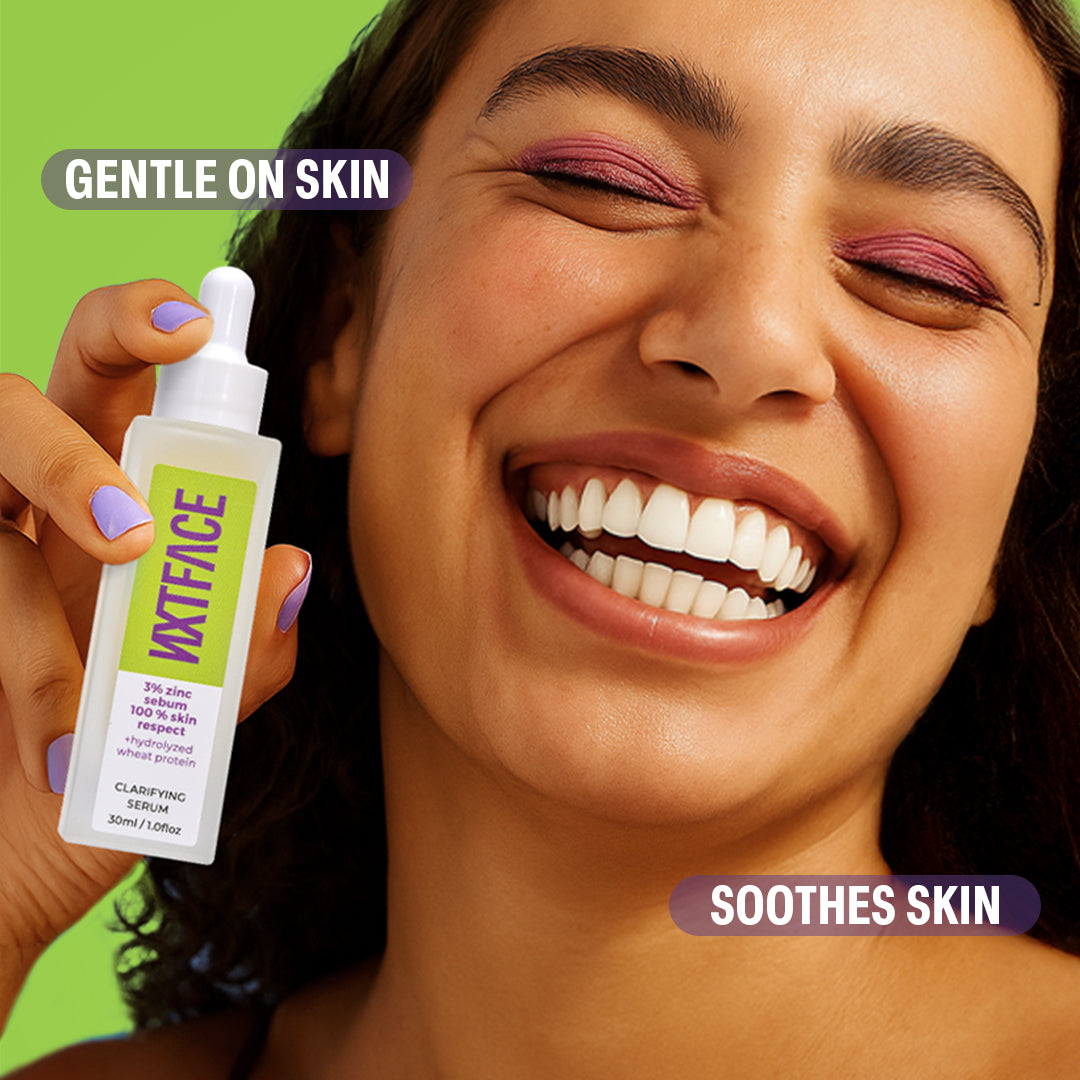 NXTFACE 3% Zinc Sebum - Clarifying Serum | 30ml image 4