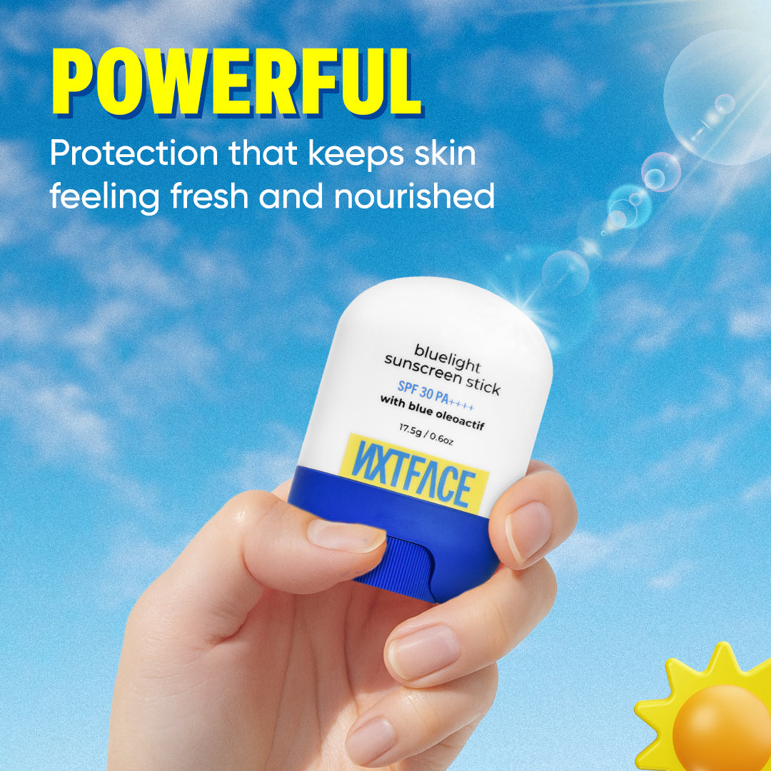 NXTFACE Bluelight Sunscreen Stick - SPF 30 PA++++ | 17.5g image 4
