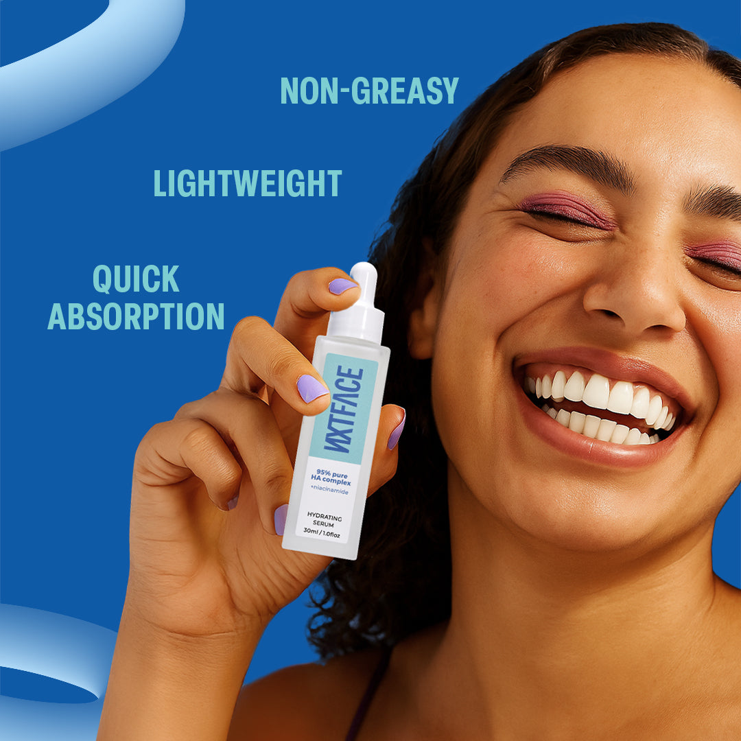 NXTFACE 1% HA and 2% Niacinamide - Hydrating Serum| 30ml image 4
