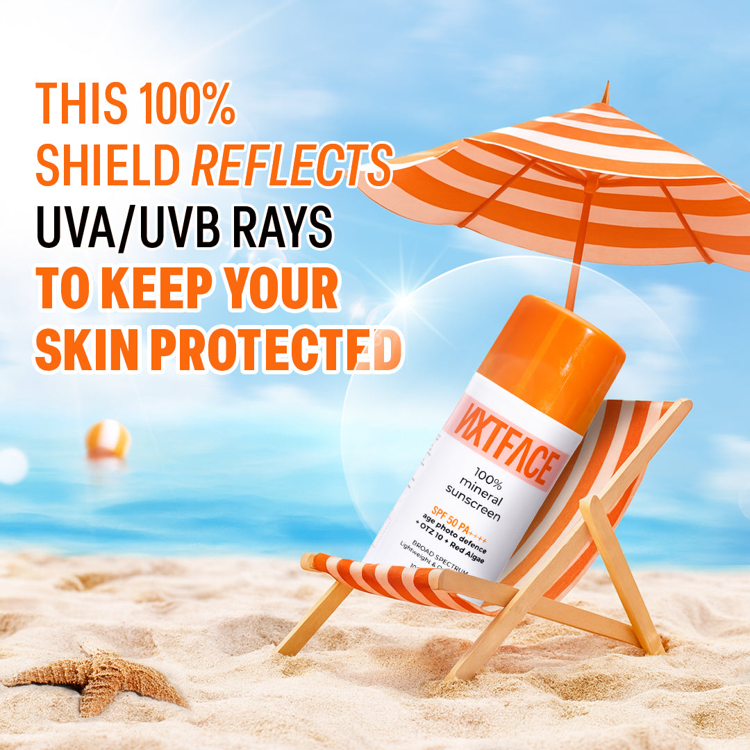 NXTFACE 100% Mineral Sunscreen - SPF 50 PA++++ | 100ml image 5