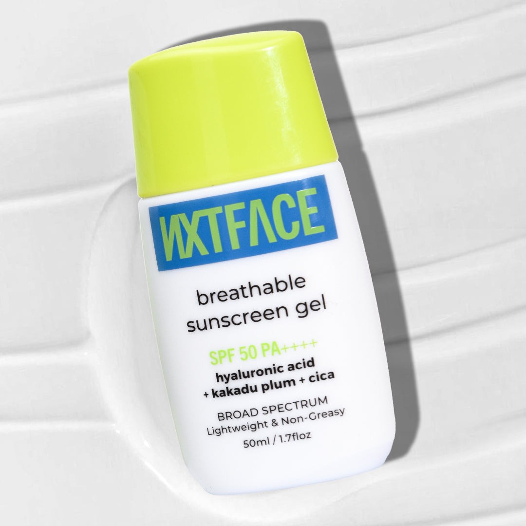 NXTFACE Breathable Sunscreen Gel - SPF 50 PA++++ | 50ml image 6
