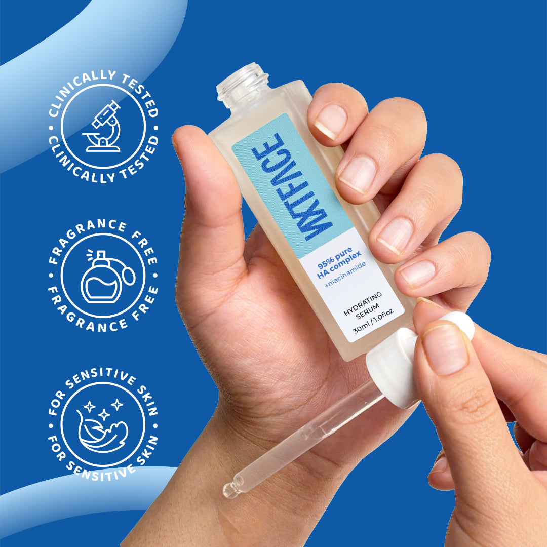 NXTFACE 1% HA and 2% Niacinamide - Hydrating Serum| 30ml image 8