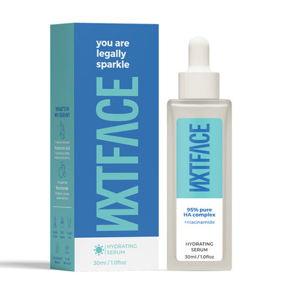 NXTFACE 1% HA and 2% Niacinamide - Hydrating Serum| 30ml