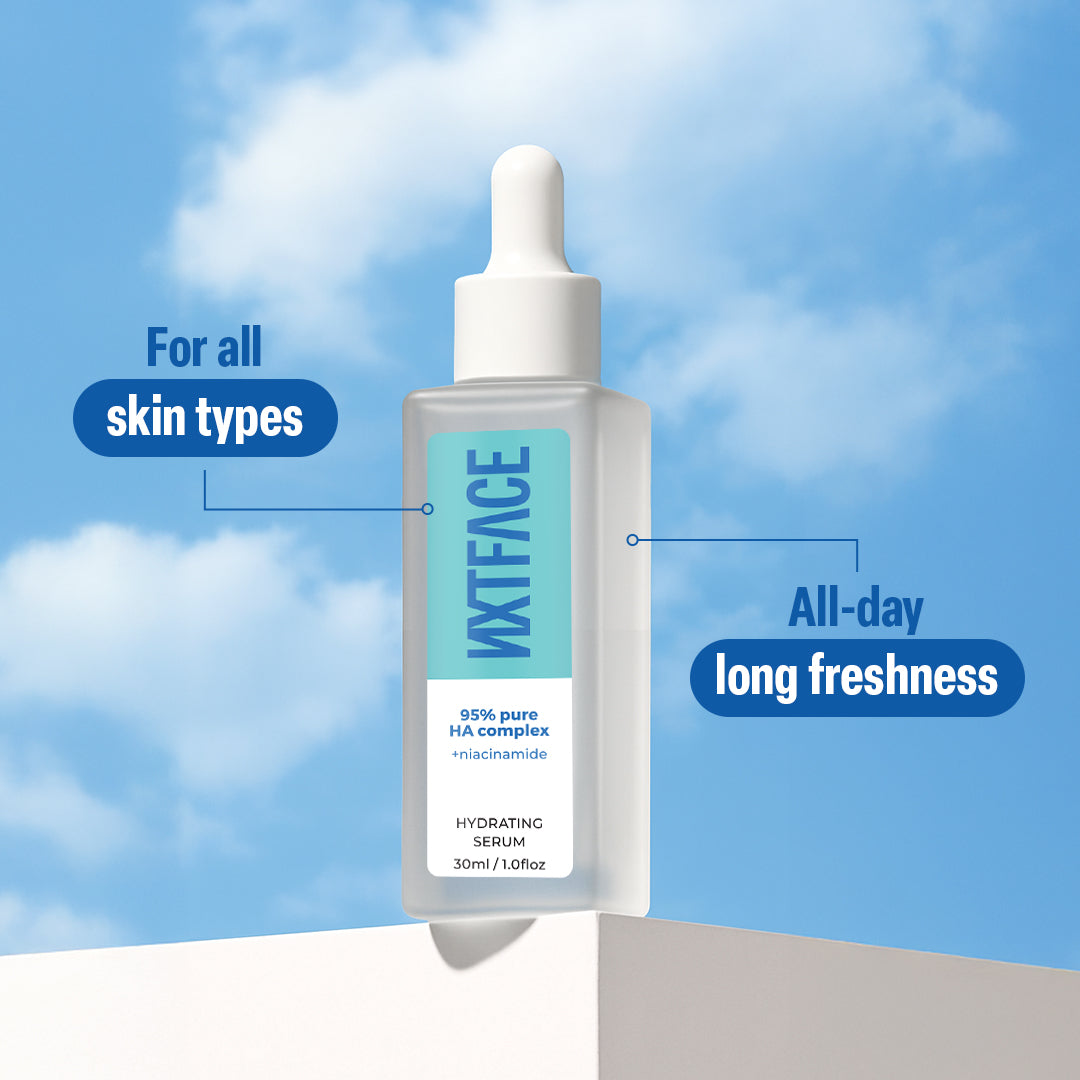 NXTFACE 1% HA and 2% Niacinamide - Hydrating Serum| 30ml