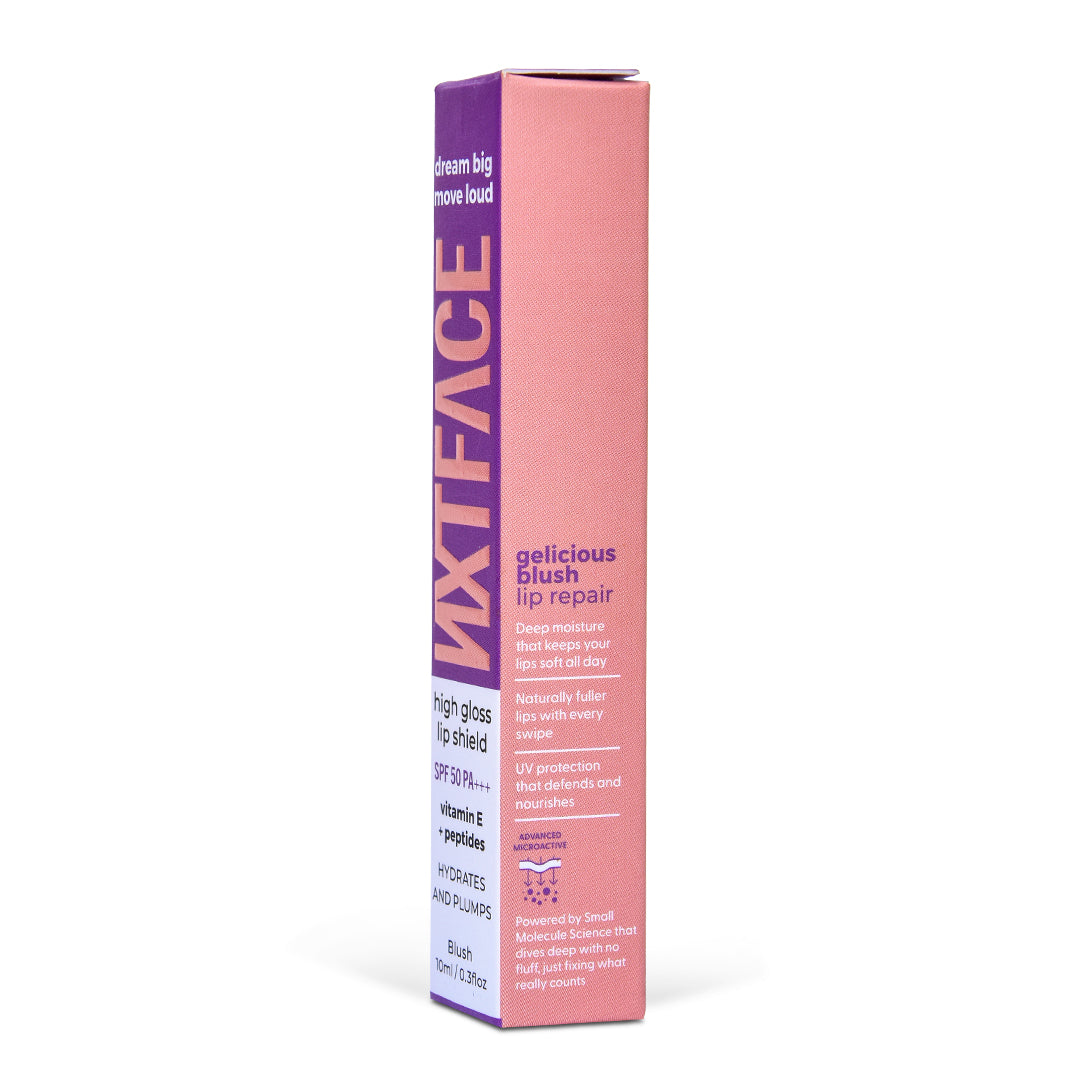 NXTFACE High Gloss loss Lip Shield Gelicious Blush | 10ml