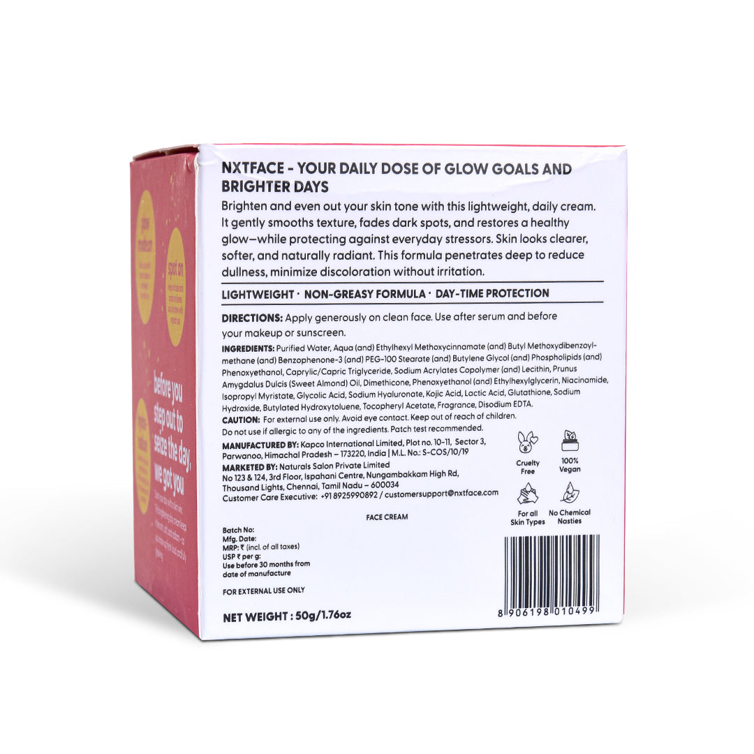 NXTFACE Brightening Day Cream | 50g image 4