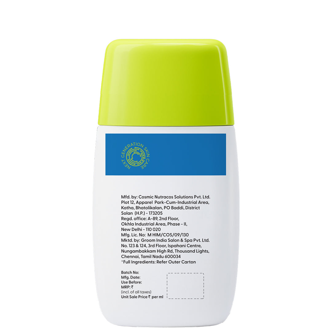 NXTFACE Breathable Sunscreen Gel - SPF 50 PA++++ | 50ml