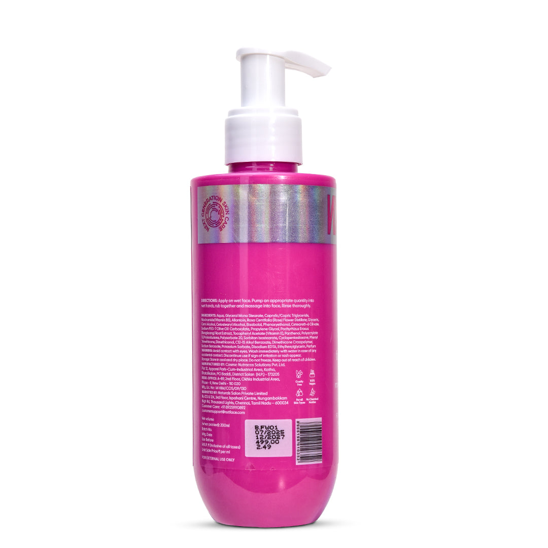 NXTFACE Zero Bubblin Buzz Foamless Facewash | 200ml