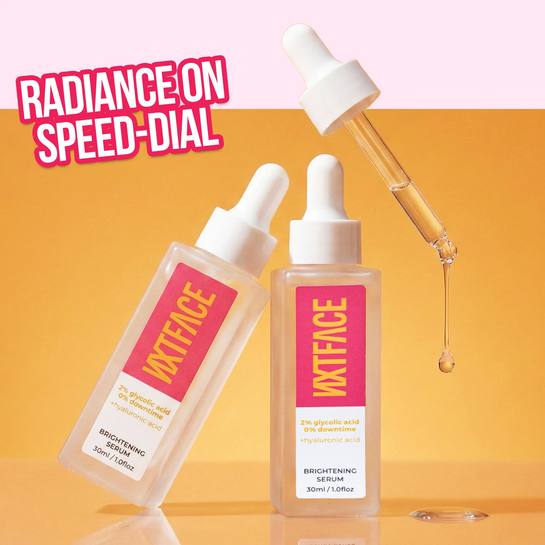 NXTFACE 2% Glycolic Acid - Brightening Serum | 30ml