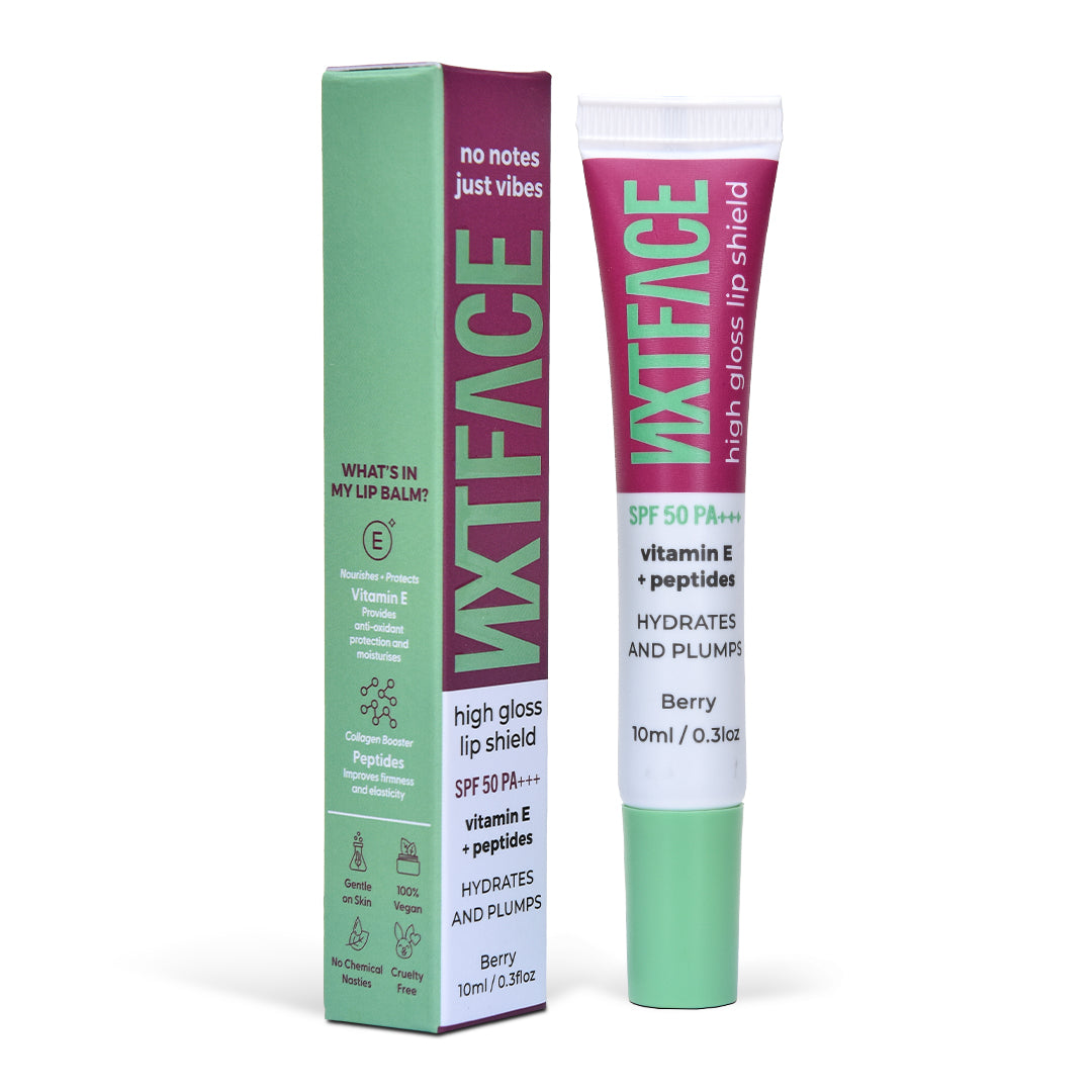 NXTFACE High Gloss loss Lip Sheild Gelicious Berry | 10ml
