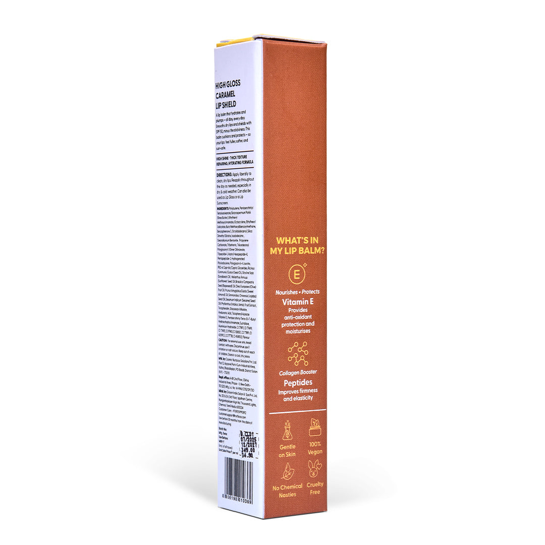 NXTFACE High Gloss loss Lip Shield Gelicious Caramel | 10ml image 3