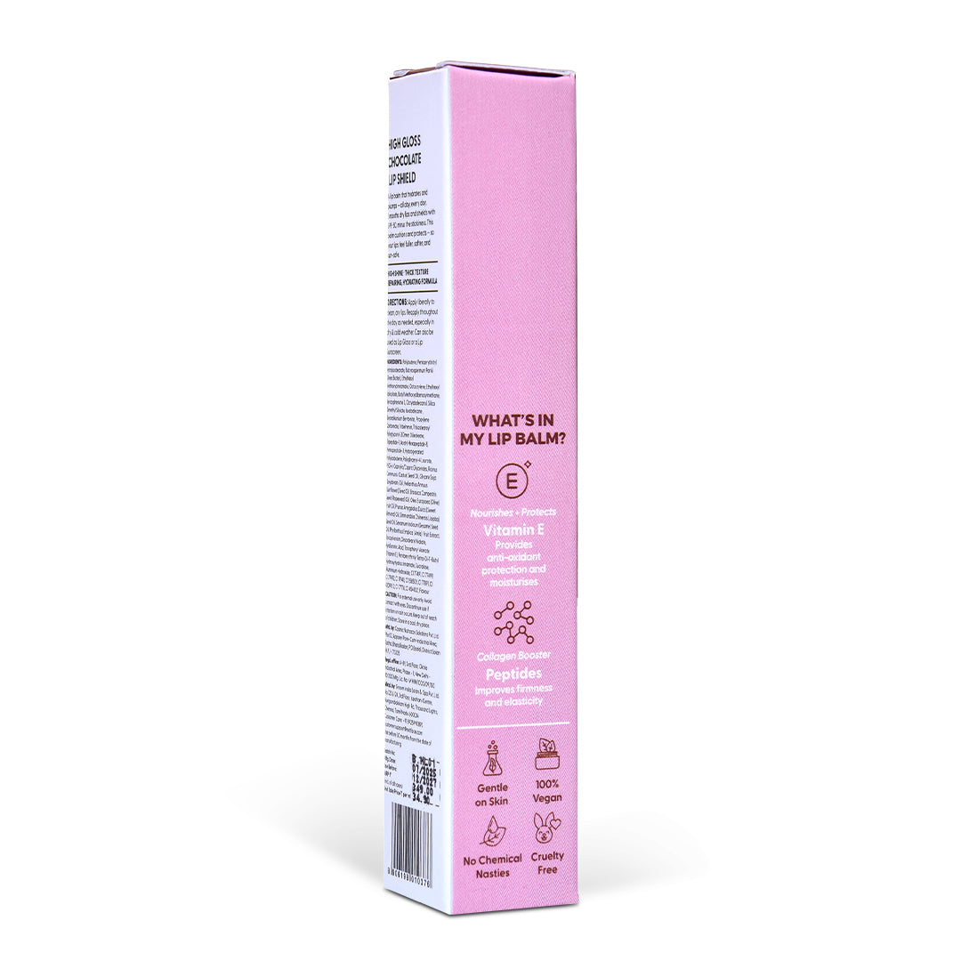 NXTFACE High Gloss loss Lip Shield Gelicious Chocolate | 10ml image 3