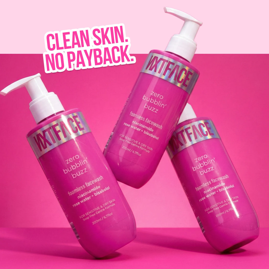 NXTFACE Zero Bubblin&