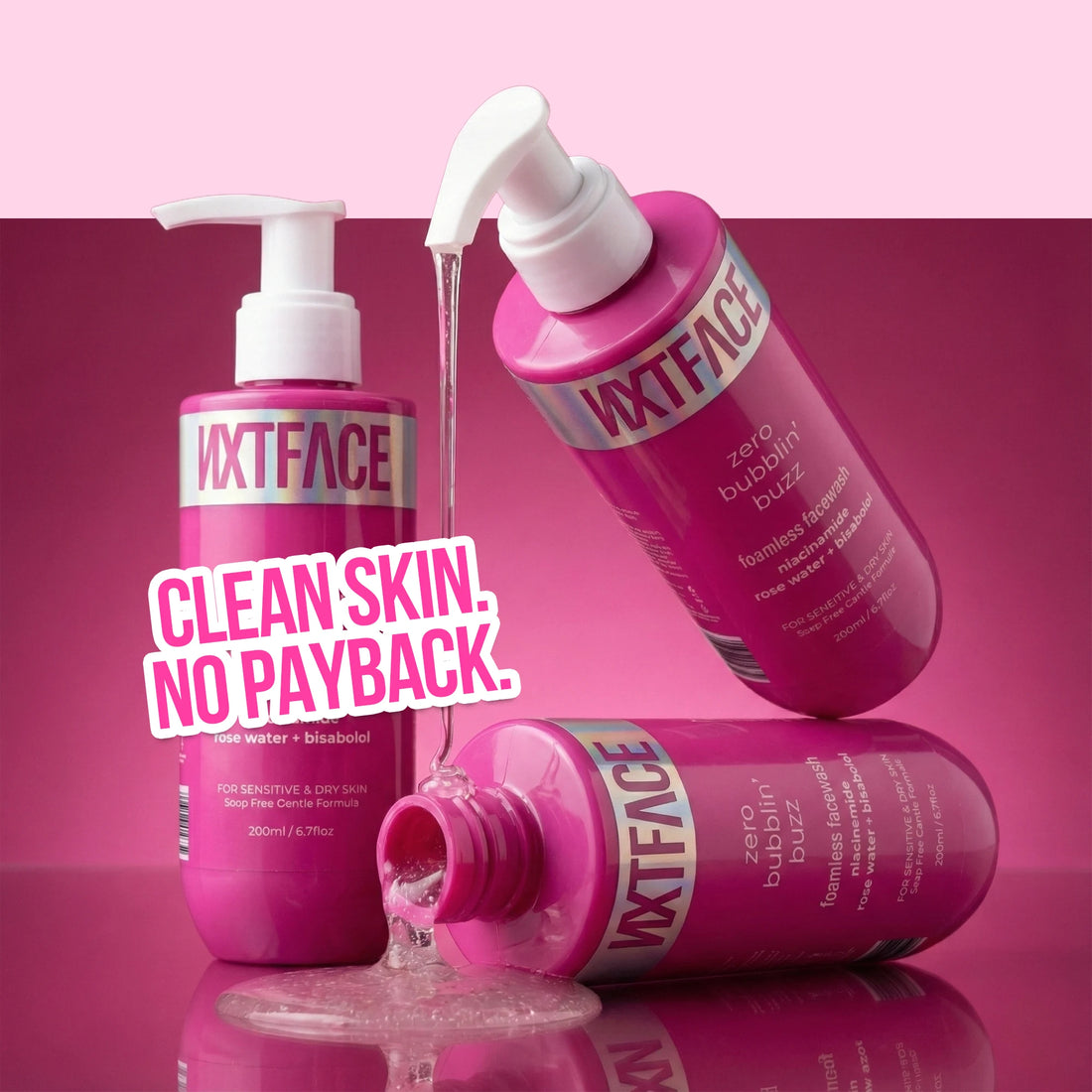 NXTFACE Zero Bubblin&