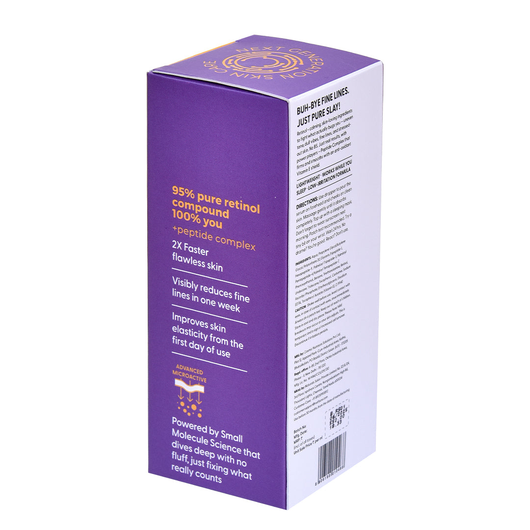 NXTFACE 1% Retinol Complex - Reboot Serum | 30ml image 11