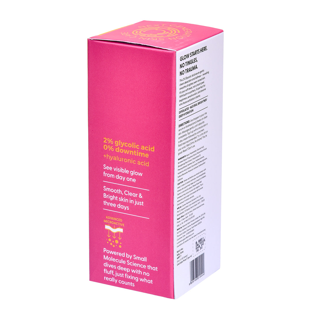 NXTFACE 2% Glycolic Acid - Brightening Serum | 30ml image 10