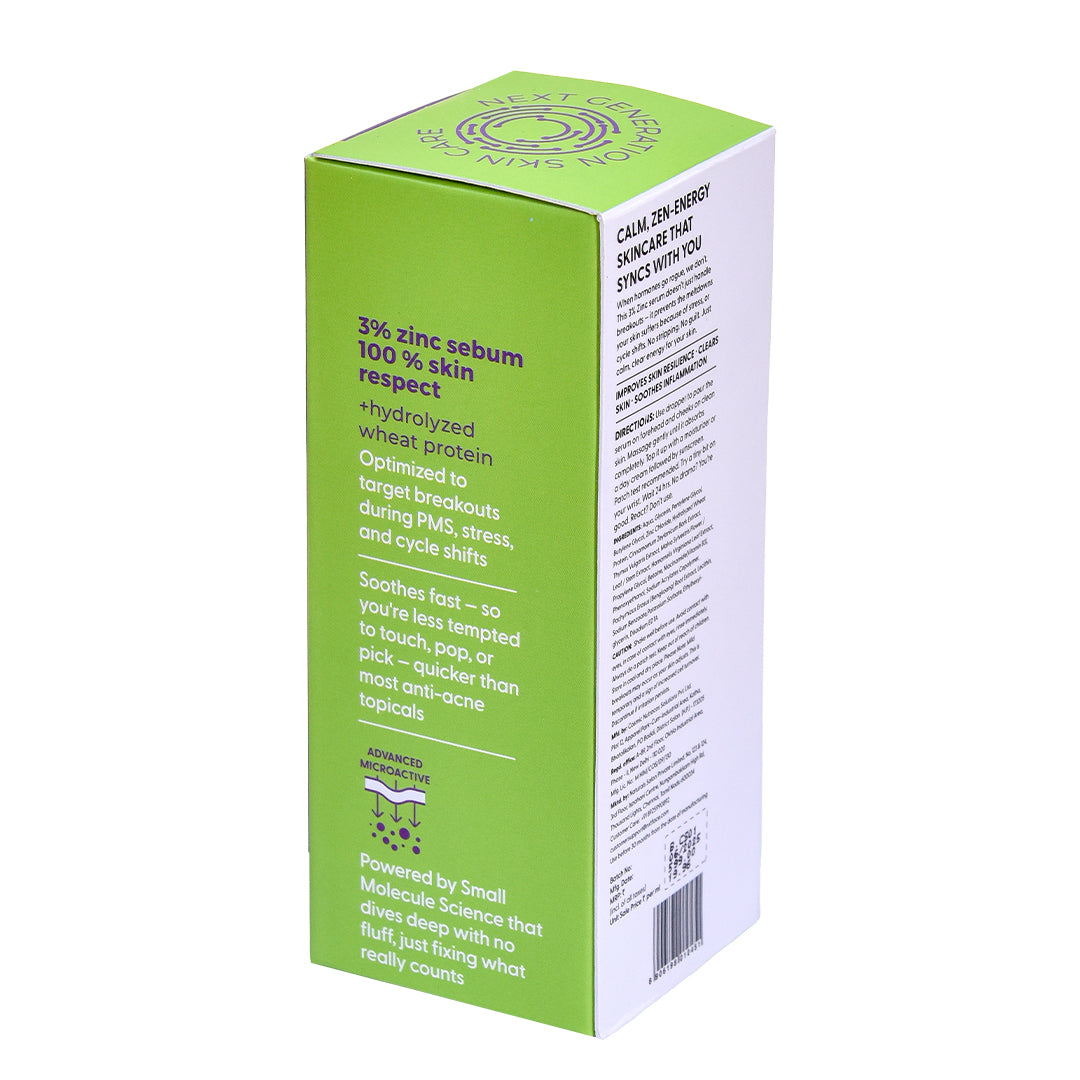 NXTFACE 3% Zinc Sebum - Clarifying Serum | 30ml image 11