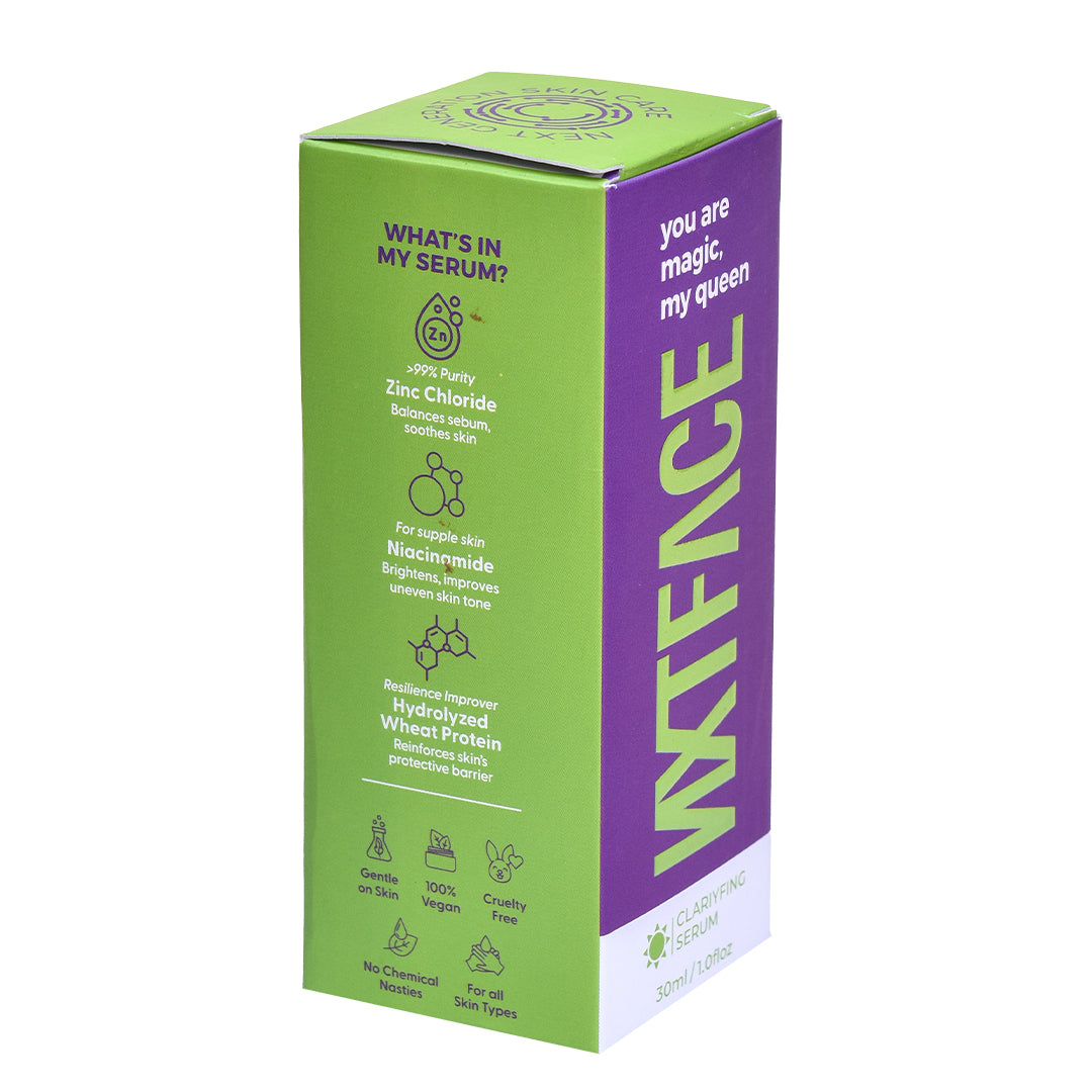 NXTFACE 3% Zinc Sebum - Clarifying Serum | 30ml image 10