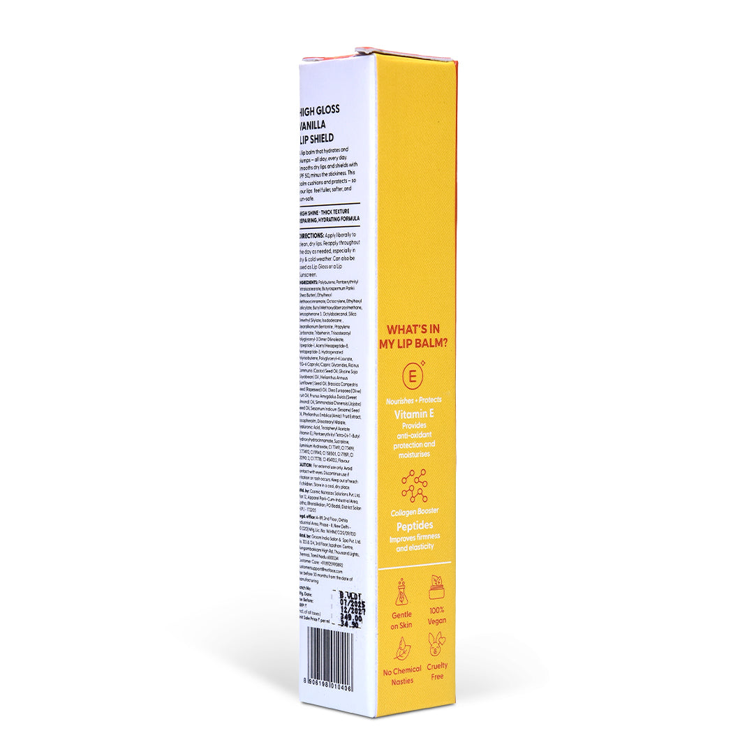 NXTFACE High Gloss loss Lip Shield Gelicious Vanilla | 10ml image 3