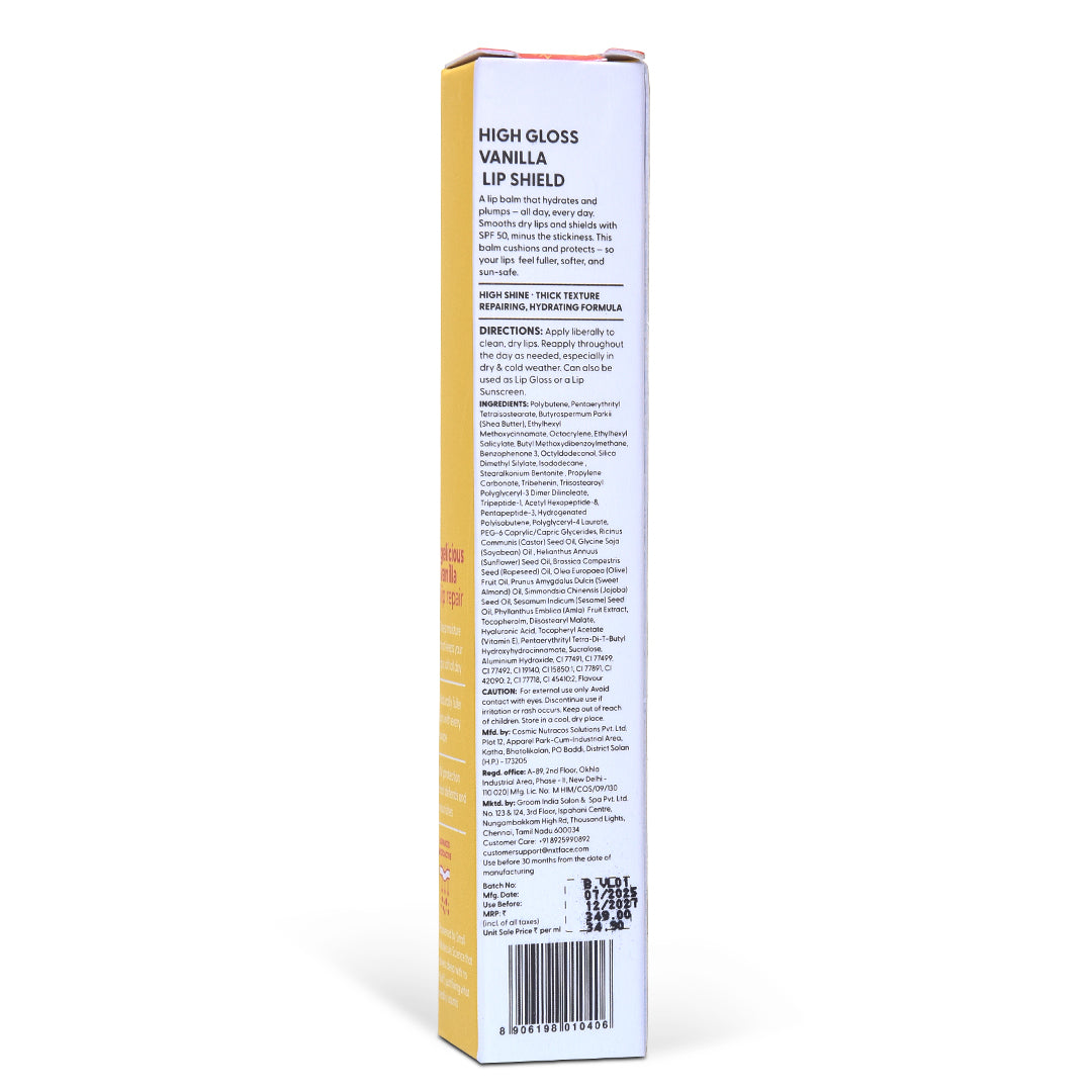 NXTFACE High Gloss loss Lip Shield Gelicious Vanilla | 10ml image 4